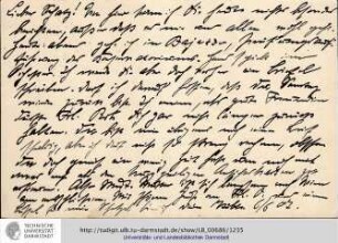 Postkarte vom 06.06.1907
