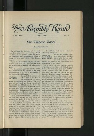 No. 5, May 1907