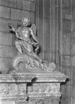 Passion Christi — Rechter Putto