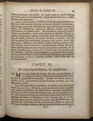 Caput VI. - Caput VIII.