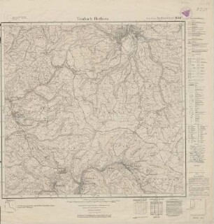 5229 (alte Nr.: 3056) Tambach- Dietharz, Meßtischblatt (4cm - Karte)