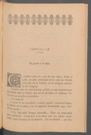 Capítulo LX - El padre y la hija.
