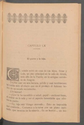 Capítulo LX - El padre y la hija.