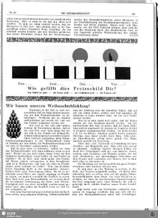 Wir bauen unseren Weihnachtsblickfang!
