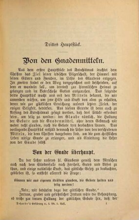 Gründliche und leichtfaßliche Erklärung des katholischen Katechismus : nebst einer Auswahl passender Beispiele, als Hilfsbuch zum katechetischen Unterrichte in der Schule und in der Kirche, und als Lesebuch für christliche Familien, 3. Lehre von den Gnadenmitteln