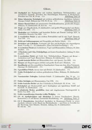 Gläser (Nr. 280-332)