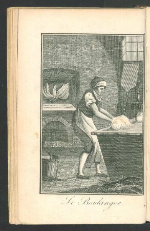 Tafel: Le boulanger.