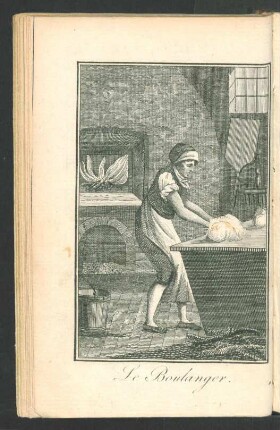 Tafel: Le boulanger.