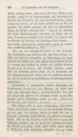259-285 Die Humanisten und das Evangelium : Fortsetzung