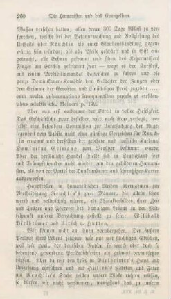 259-285 Die Humanisten und das Evangelium : Fortsetzung