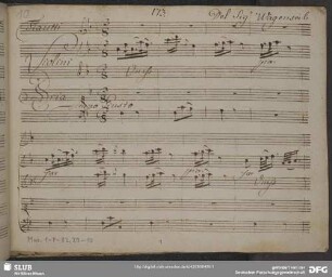 Siroe. Excerpts - Mus.1-F-82,29-10 : S, strings, b