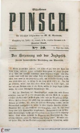 Nro. 50 (2. Dezember 1849)