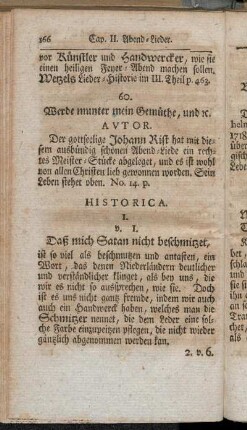 60. Werde munter mein Gemüthe, und etc.