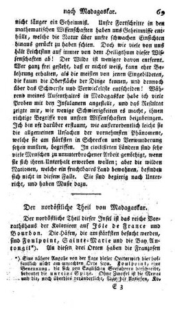Der nordöstliche