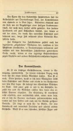 Der Kommissionär