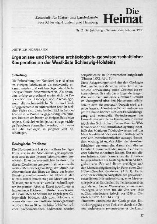 Nr. 2 - 94. Jahrgang - Neumünster, Februar 1987