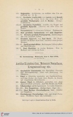 Antike Kunstsachen, Meissner Porzellane, Krugsammlung etc. (Nr. 198 - 550)