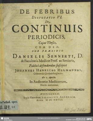 6: De Continuis Periodicis
