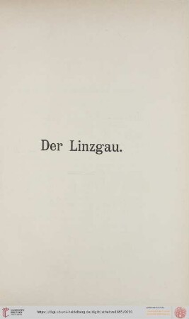 Der Linzgau