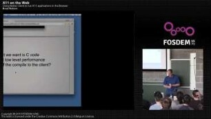 X11 on the Web: Using Native Client to run X11 applications in the Browser