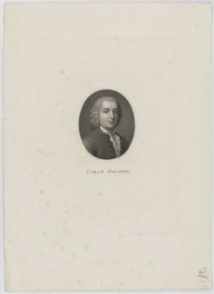 Bildnis des Carlo Goldoni