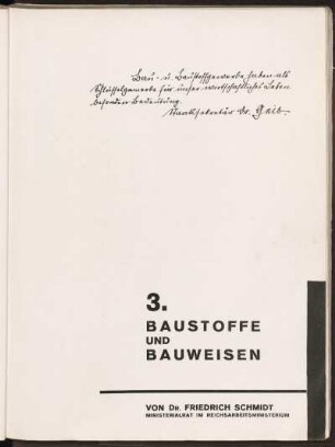 3. Baustoffe und Bauweisen