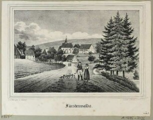 Die Kirche in Fürstenwalde (Altenberg), aus Sachsens Kirchen-Galerie von Hermann Schmidt