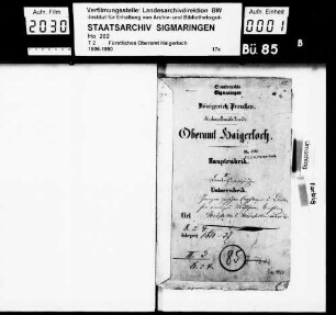 Grenzen zwischen Empfingen und Dettensee einerseits und Mühlheim, Kirchberg, Nordstetten und Wiesenstetten andererseits