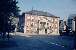 Rathaus am Marktplatz, Detmold; farbig