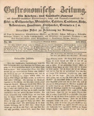 No. 30 (Juli 1844)