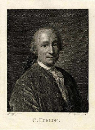 Bildnis von Konrad Ekhof (1720-1778)