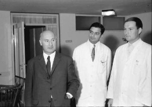 Bad Krozingen: Bundesarbeitsminister Katzer im Sanatorium Dr. Basler