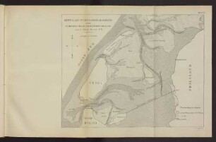 Plaat VI. DIEPTE KAART VAN HET NOORDELIJK GEDEELTE DER ZUIDERZEE BIJ EEN STORMVLOED SHOOGTE