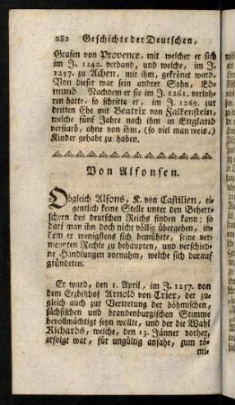 282-295, Von Alfonsen