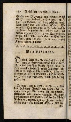 282-295, Von Alfonsen