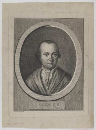 Bildnis des Johann Heinrich Waser