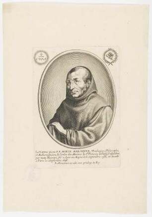 Bildnis des Marin Mersenne