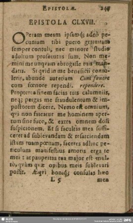Epistola CXLVII.