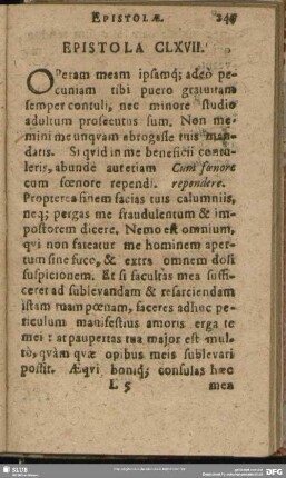Epistola CXLVII.