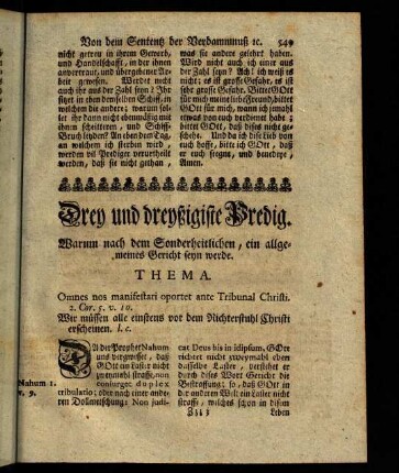 549-565, Drey und dreyßigste Predig.