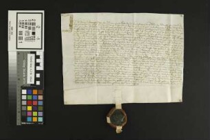 Herrnsheim: Jakob v. Rorheim verkauft eine Gült von Gütern zu Herrnsheim an das Andreasstift zu Worms