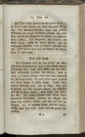 Neid und Haß