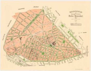 Bebauungsplan der Gemeinde Heinersdorf: Übersichtsplan zum Bebauungsplan 1:4000