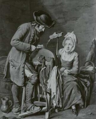 Der Schleifer, Gemälde, 18. Jh.