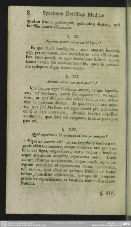§. XII. Attentio medici aut aegri quid sit?