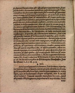 Dissertatio Academica, De Chiromantiae Vanitate