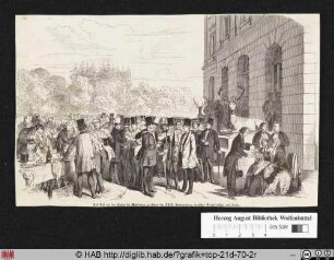 Das Fest auf der Platte bei Wiesbaden zu Ehren der XXIX. Versammlung deutscher Naturforscher und Aerzte.
