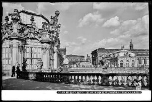 Dresden, Zwinger, Wallpavillon