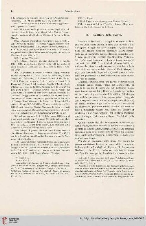 II. L'editore della pianta
