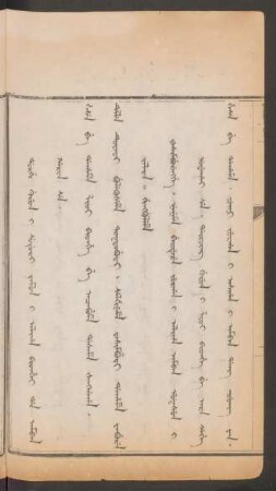 [Incipit: Dorgi gurun i suduri yamun i aliha bithei da amban Harin se ...]